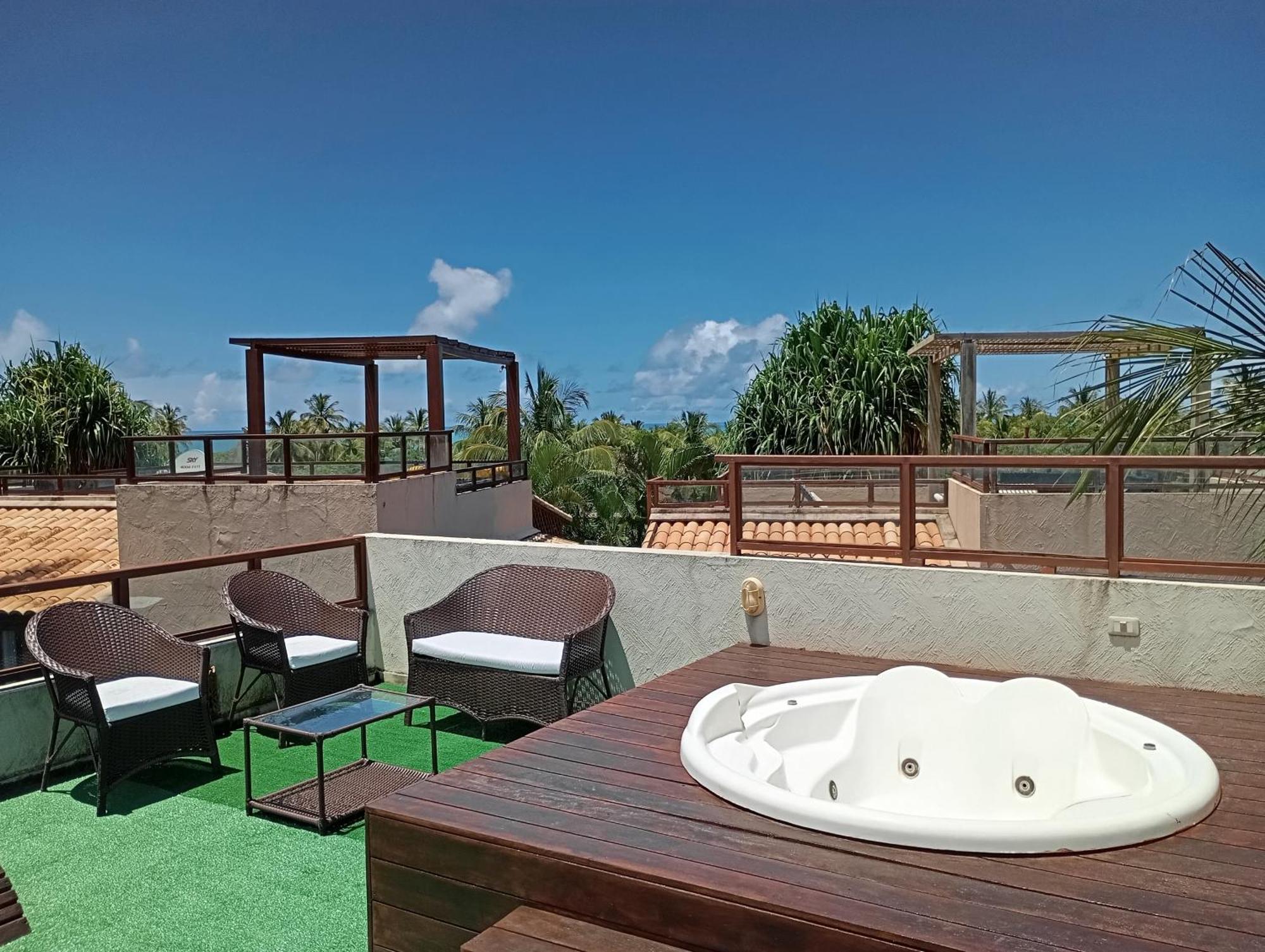 Pipa Beleza Spa Resort_Chale Duplex/Jacuzzi Praia de Pipa Dış mekan fotoğraf